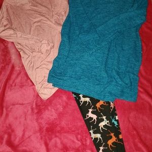 Legging and tunics lot